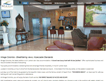 Tablet Screenshot of miragecolombo.com